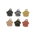 Zinc Alloy Bear Paw Print Charm Pendant No.020282 for DIY Necklace Bracelet Jewelry Making view 5
