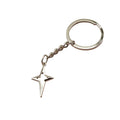 Metal Shiny Star Keychain Bag Charm Gift Key Ring view 5