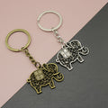 Metal Elephant Keychain Bag Charm Gift view 1
