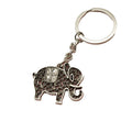 Metal Elephant Keychain Bag Charm Gift view 5