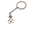 Metal Rabbit Keychain Bag Charm – Silver view 5