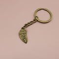 Metal Heart Lock And Key Keychain Romantic Gift view 6