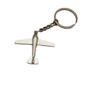 Zinc Alloy Airplane Shape Keychain For Car Key Ring view 5