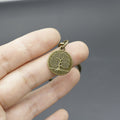 Zinc Alloy Round Tree Of Life Keychain For Gift view 4