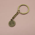 Zinc Alloy Round Tree Of Life Keychain For Gift view 6