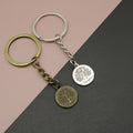 Zinc Alloy Round Tree Of Life Keychain For Gift view 1
