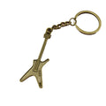 Zinc Alloy Guitar Keychain For Bag Charm Gift view 5