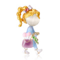 Alloy Enamel Little Girl Cat Eye Brooch For Collar Fastening view 5