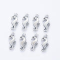 Antique Silver Zinc Alloy Seahorse Charm Pendant for DIY Necklace Bracelet Jewelry Making view 1