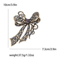 Alloy Vintage Bowknot Brooch Pin For Women's Clothing And Gifts view 4