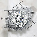High End Light Luxury Statement Ring, 2024 New Fashion Exaggerated Index Finger Jewelry view 5