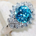 High End Light Luxury Statement Ring, 2024 New Fashion Exaggerated Index Finger Jewelry view 4
