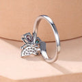 Sweet Butterfly Ring For Women, Trendy Niche Design Versatile Statement Finger Jewelry view 4