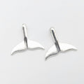 Antique Silver Zinc Alloy Whale Tail Charm Pendant for DIY Necklace Bracelet Jewelry Making view 2