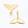 Zinc Alloy Whale Tail Charm Pendant No.834504 for DIY Necklace Bracelet Jewelry Making view 3