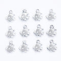 Gold Zinc Alloy Charm Pendant No.477987 for DIY Necklace Bracelet Jewelry Making view 2