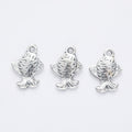 Zinc Alloy Fish Charm Pendant No.453534 for DIY Necklace Bracelet Jewelry Making view 3