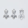 Zinc Alloy Fish Charm Pendant No.252176 for DIY Necklace Bracelet Jewelry Making view 3