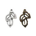 Zinc Alloy Leaf Charm Pendant No.985933 for DIY Necklace Bracelet Jewelry Making view 4