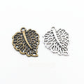 Zinc Alloy Leaf Charm Pendant No.121410 for DIY Necklace Bracelet Jewelry Making view 1