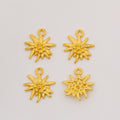 Zinc Alloy Rose Charm Pendant No.438312 for DIY Necklace Bracelet Jewelry Making view 4