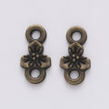 Zinc Alloy Rose Charm Pendant No.239688 for DIY Necklace Bracelet Jewelry Making view 2