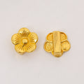 Zinc Alloy Flower Charm Pendant No.744908 for DIY Necklace Bracelet Jewelry Making view 2