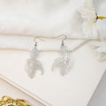 Vintage Ethnic Hollow Koi Goldfish Alloy Enamel Drop Dangle Earrings For Women Statement Earrings view 4