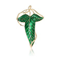 Alloy Enamel Leaf Brooch For Minimalist Women Clothing Decoration view 5