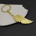 Metal Feather Wing Keychain Bag Charm Gift Accessory view 4
