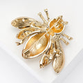 Enamel Alloy Bee Brooch Pin For Women's Clothing Decoration view 3