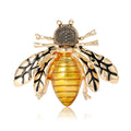 Enamel Alloy Bee Brooch Pin For Women's Clothing Decoration view 5