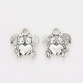 Zinc Alloy Couple Charm Pendant No.681142 for DIY Necklace Bracelet Jewelry Making view 3