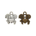 Zinc Alloy Couple Charm Pendant No.681142 for DIY Necklace Bracelet Jewelry Making view 4