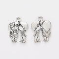 Zinc Alloy Couple Charm Pendant for DIY Necklace Bracelet Jewelry Making view 2