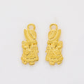 Zinc Alloy Princess Charm Pendant for DIY Necklace Bracelet Jewelry Making view 3
