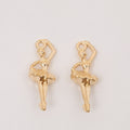 Zinc Alloy Dancing Girl Charm Pendant No.138958 for DIY Necklace Bracelet Jewelry Making view 4