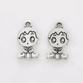 Zinc Alloy Boy Charm Pendant for DIY Necklace Bracelet Jewelry Making view 3