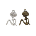 Zinc Alloy Person Charm Pendant No.722938 for DIY Necklace Bracelet Jewelry Making view 4