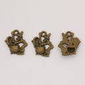 Zinc Alloy Witch Charm Pendant for DIY Necklace Bracelet Jewelry Making view 2