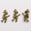 Vintage Zinc Alloy Witch Wizard Figure Charm Pendant For DIY Necklace Bracelet Jewelry view 3