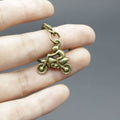 Zinc Alloy Double Sided Motorcycle Racer Keychain Key Ring Gift view 4