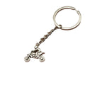 Zinc Alloy Double Sided Motorcycle Racer Keychain Key Ring Gift view 5