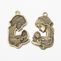 Zinc Alloy Person Charm Pendant No.716553 for DIY Necklace Bracelet Jewelry Making view 3