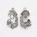 Zinc Alloy Person Charm Pendant No.716553 for DIY Necklace Bracelet Jewelry Making view 2