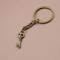 Zinc Alloy Skull Key Keychain For Bag Charm Gift view 6