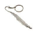 Zinc Alloy Large Feather Keychain For Bag Charm view 5