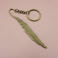 Zinc Alloy Large Feather Keychain For Bag Charm view 6
