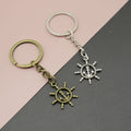 Zinc Alloy Paddle Shape Keychain Bag Charm Gift view 1