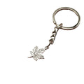 Metal Maple Leaf Keychain For Bag Charm Gift view 5